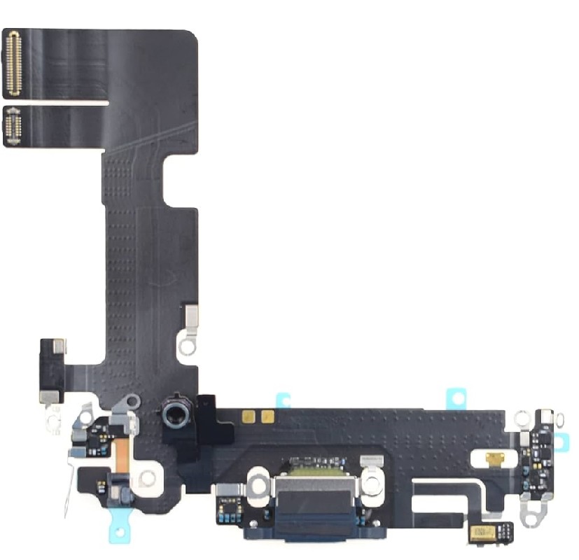 Flex iPhone 13 laadimispesale mikrofoniga must originaal (kasutatud Grade A)