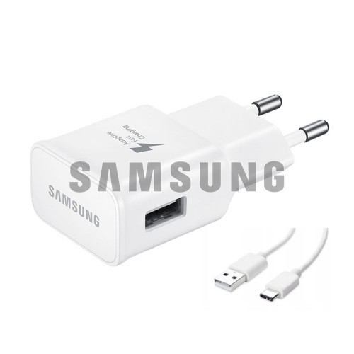 Laadija Samsung TA200NWE valge 15W (pakendiga) + Type-C kaabel (100% originaal)