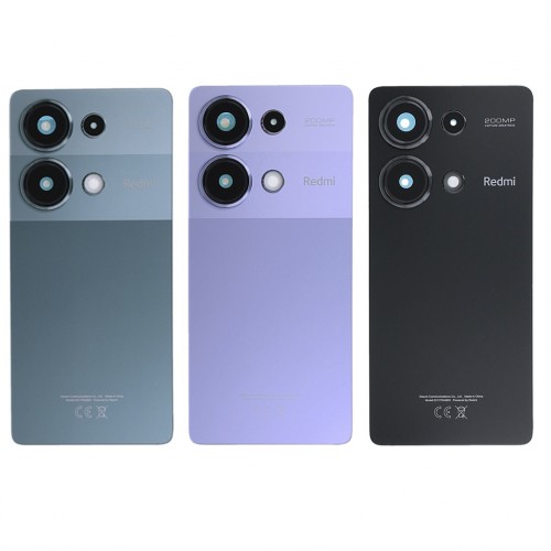 Tagakate ühildub Xiaomi Redmi Note 13 Pro 4G Midnight must (kaamera läätsega) OEM