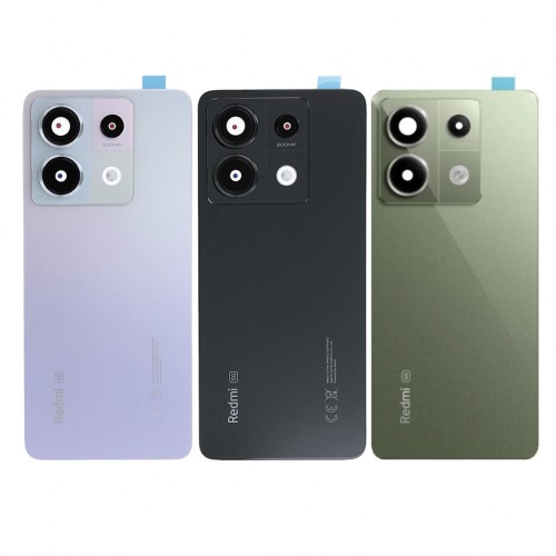 Tagakate ühildub Xiaomi Redmi Note 13 Pro 5G Midnight must (kaamera läätsega) OEM