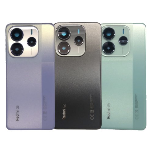 Tagakate ühildub Xiaomi Redmi Note 14 5G must (kaamera läätsega) OEM