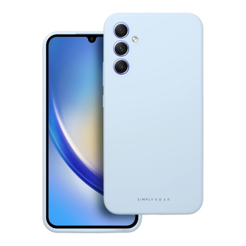 ROAR ümbris CLOUD SKIN jaoks SAMSUNG A34 5G Light sinine