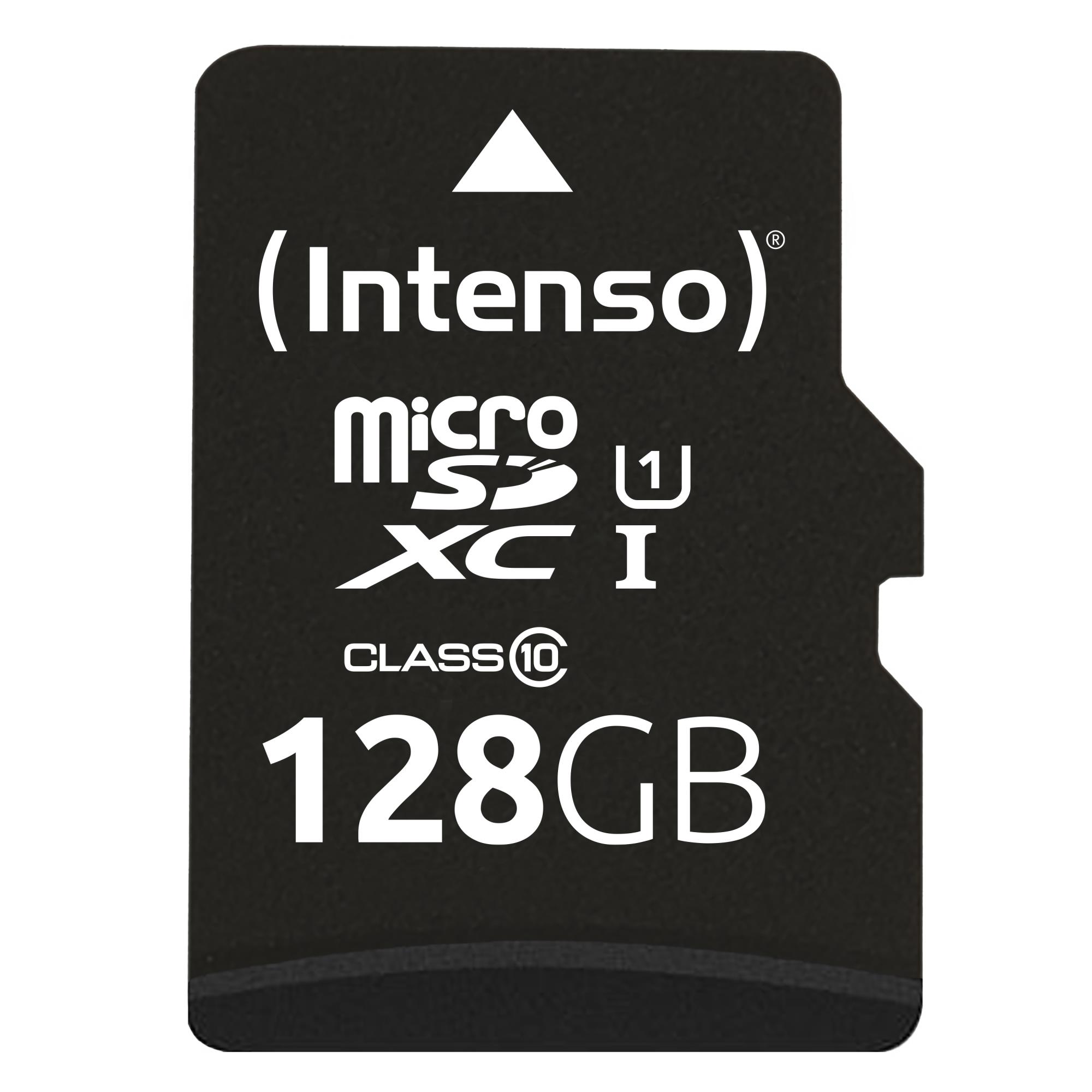 Intenso Micro SDXC 128GB UHS-I mälukaart adapteriga