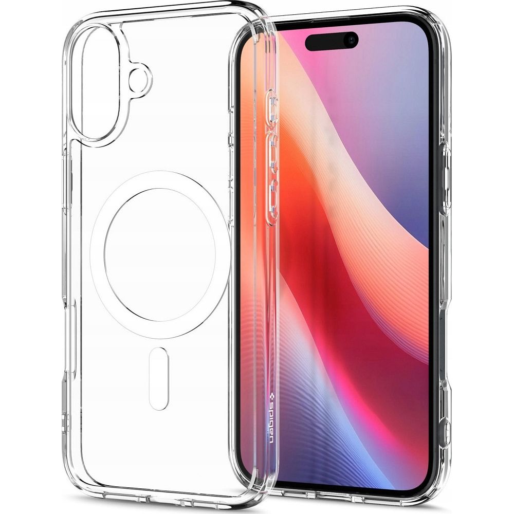 SPIGEN ümbris ULTRA HYBRID MAG compatible with MagSafe jaoks IPHONE 16 valge