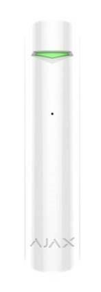 Ajax juhtmevaba klaasipurustusandur GlassProtect valge