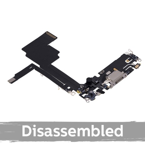 Laadimispistik ühilduv iPhone 15 Pro / Natural Titanium / (100% originaal / lahti võetud)