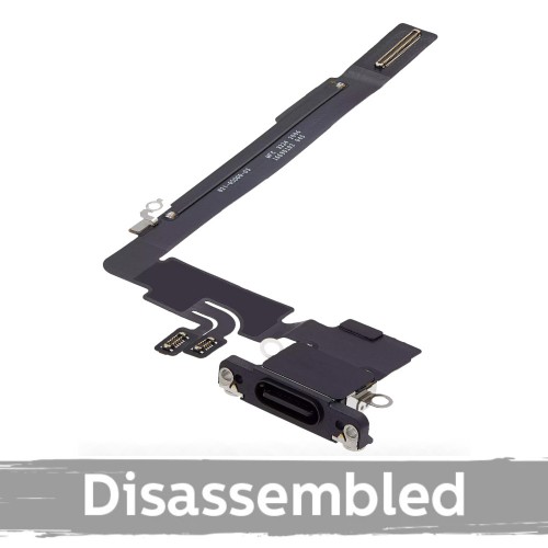 Laadimispistik ühilduv iPhone 16 Pro Max / Black Titanium / (100% originaal / lahti võetud)