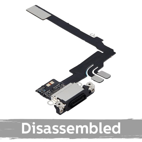 Laadimispesa ühildub iPhone 16 Pro must titaan (100% originaal lahtivõetud)