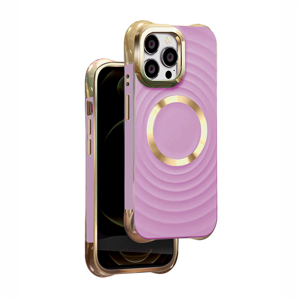 Circle Glam Mag ümbris jaoks iPhone 13 Pro 6,1" lilla