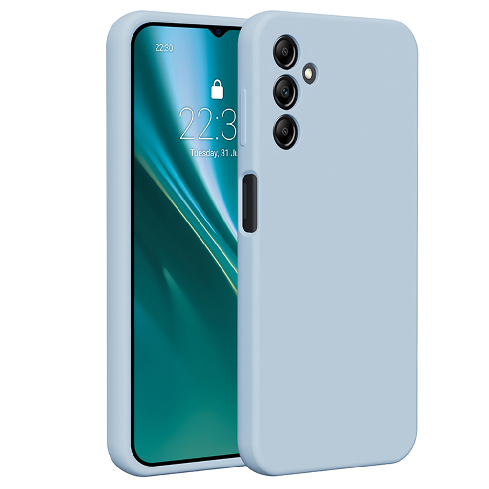 Etteri Silicone ümbris jaoks Samsung Galaxy A14 light sinine