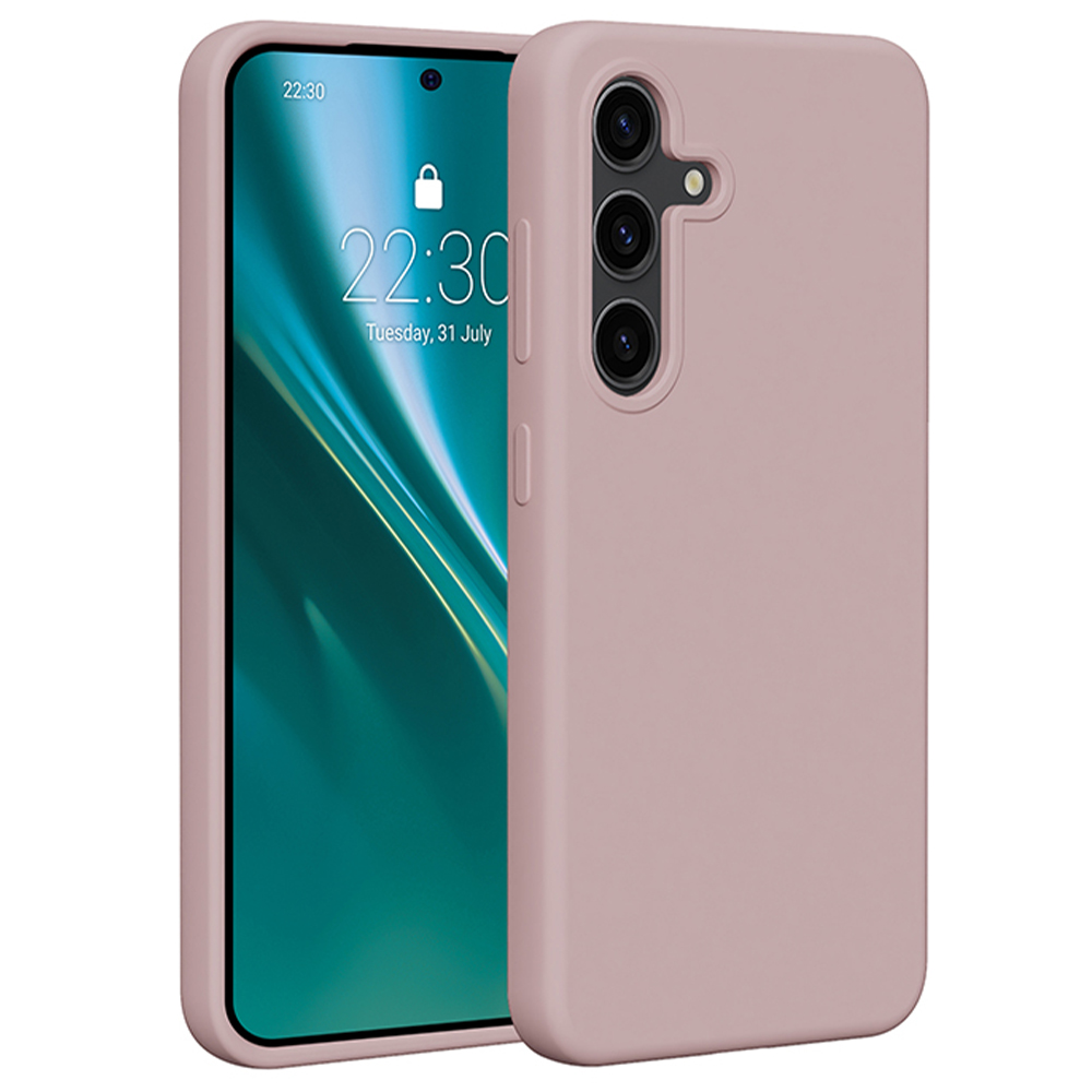 Etteri Silicone ümbris jaoks Samsung Galaxy S24 light roosa