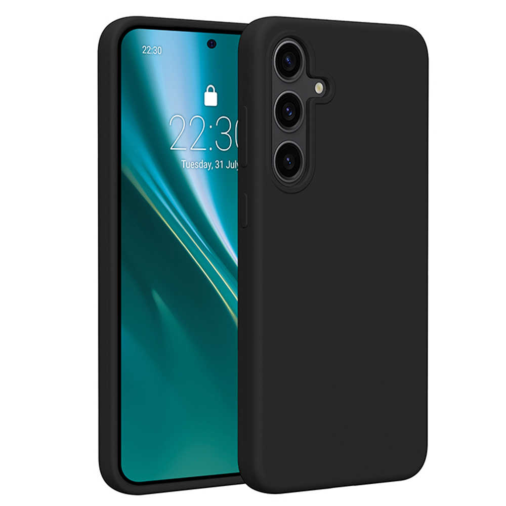 Etteri Silikoon Ümbris jaoks Samsung Galaxy S24 Plus must