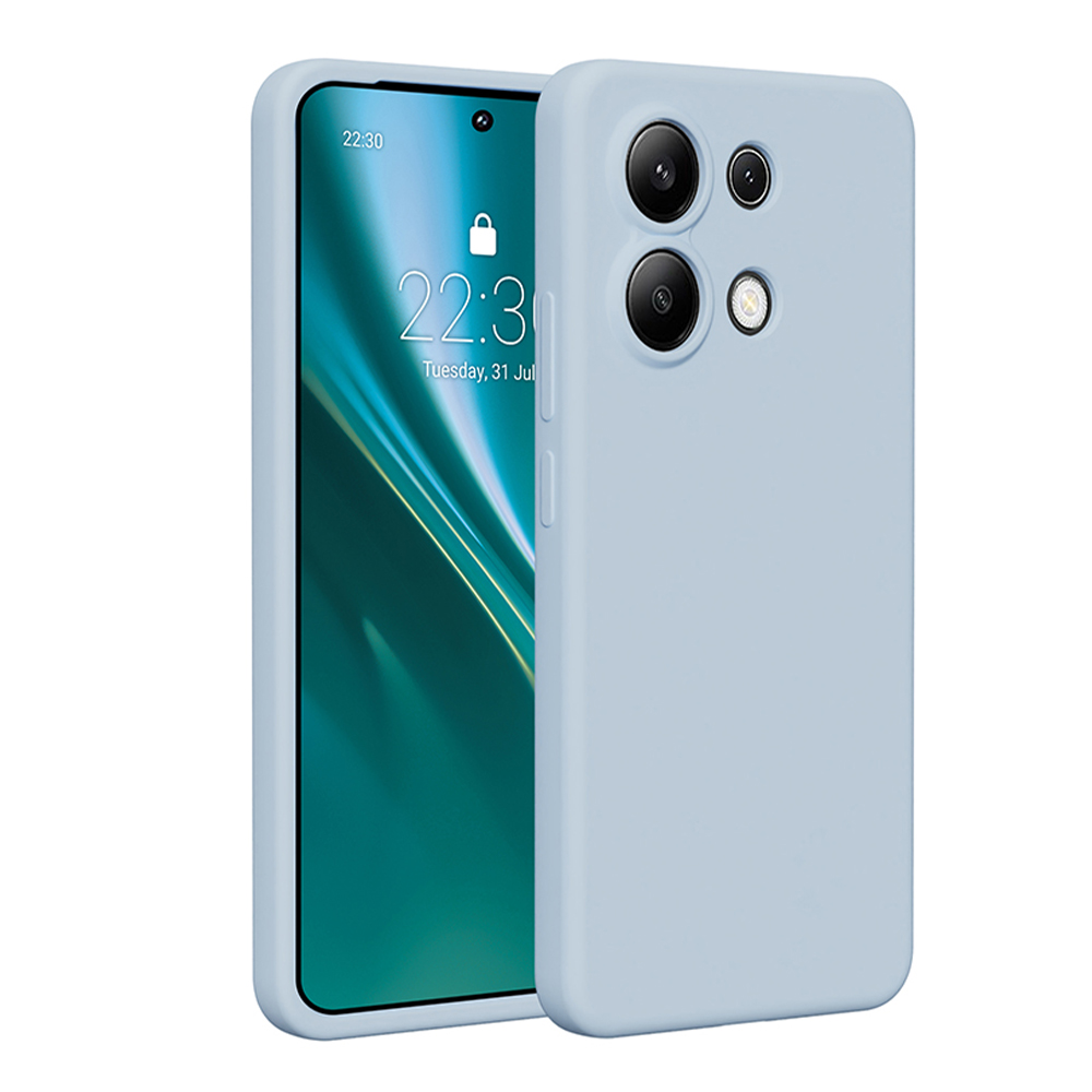 Etteri Silicone ümbris jaoks Xiaomi Redmi Note 13 4G light sinine