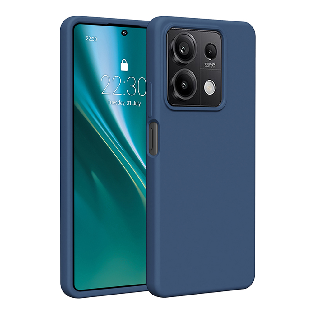 Etteri Silikoon Ümbris jaoks Xiaomi Redmi Note 13 5G tumesinine