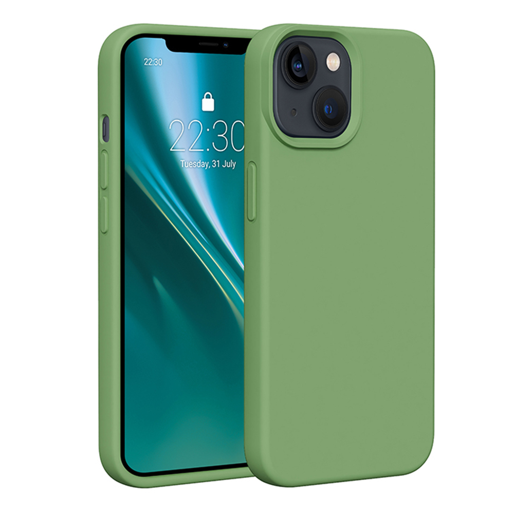 Etteri Silicone ümbris jaoks iPhone 14 6,1" light roheline