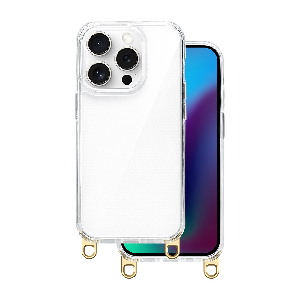 Hook ümbris jaoks iPhone 15 6,1" kuldne