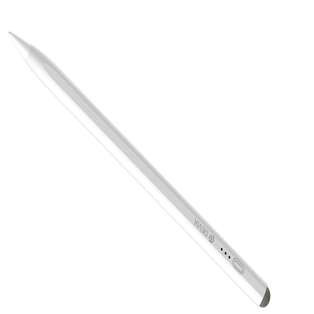 Devia iPad ekraanipliiats iPad / iPad Pro / iPad Air / Mini (alates 2018 ) ja kõigi mahtuvuslikele ekraanidele valge