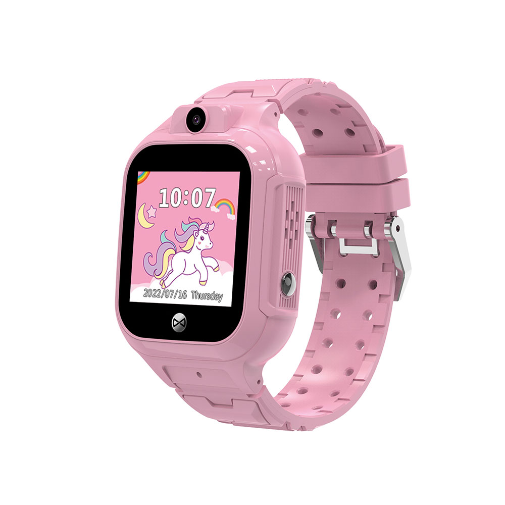Smart Watch jaoks Kids Forever Smartwatch GPS WiFi Kids Look Me! 3 KW-320 roosa