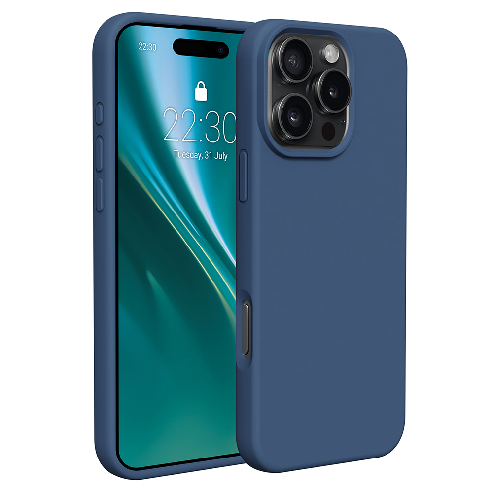 Etteri Silikoonist ümbris iPhone 16 Pro Max 6,9" tumesinine