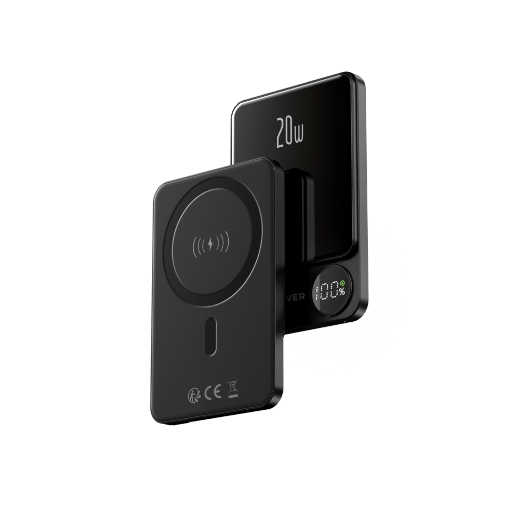 Forever traadita energiapank MATB-200 20W PD 5000 mAh magnetiline must