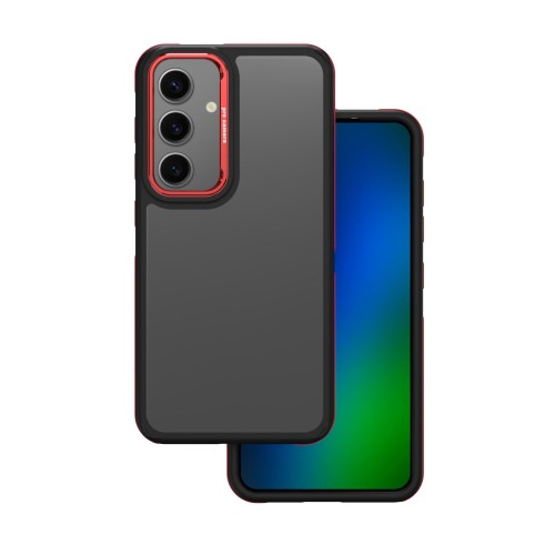 Telefoni Ümbris "Crystal Black" Samsung S921 S24 Punane