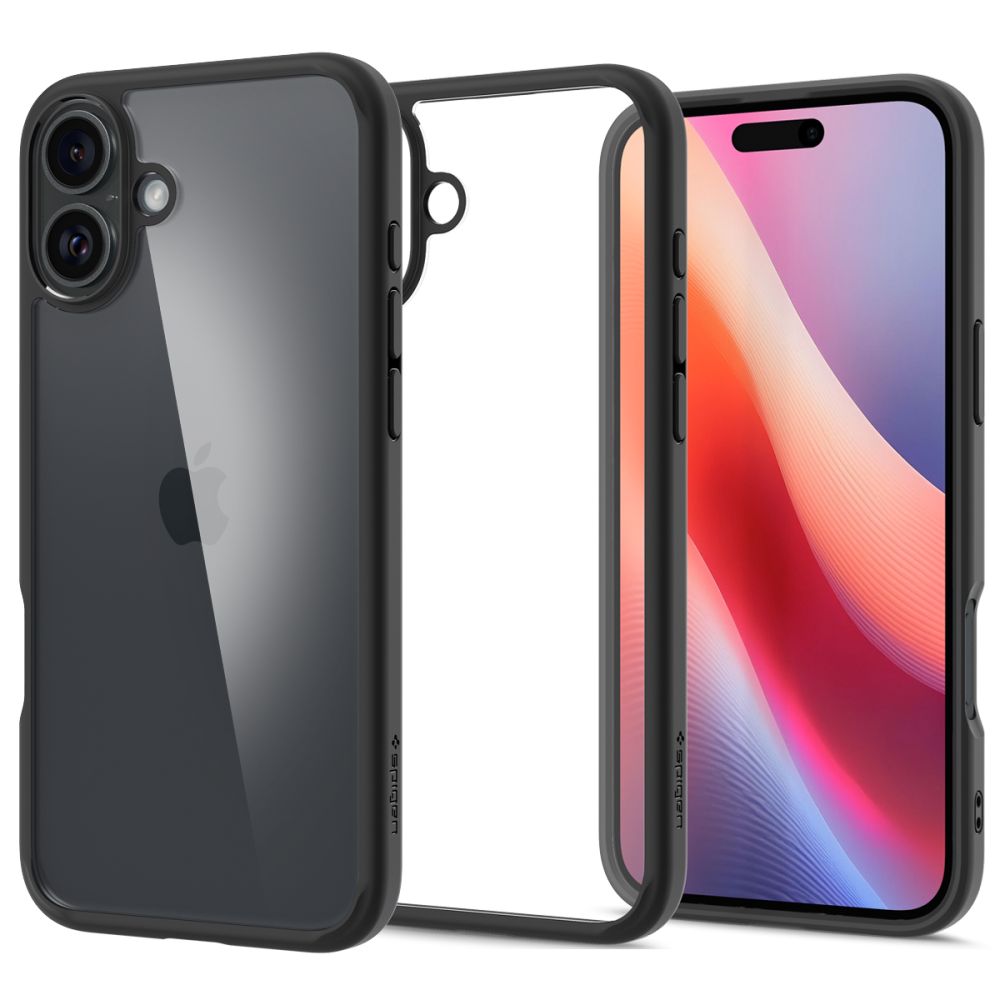 SPIGEN ümbris ULTRA HYBRID jaoks IPHONE 16 matte must