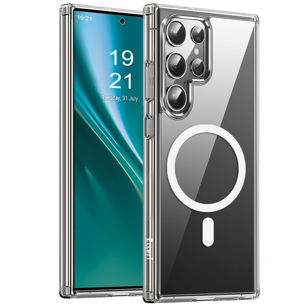 Etteri Hybrid Mag ümbris jaoks Samsung Galaxy S24 Ultra