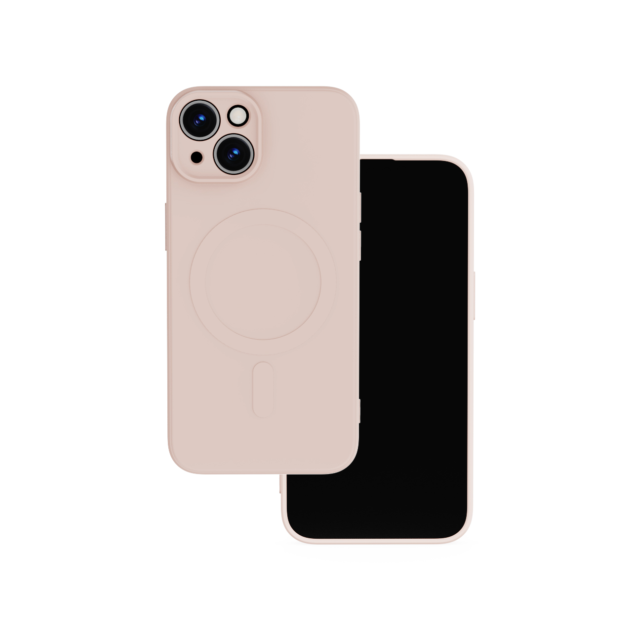 Simple Color Mag ümbris jaoks iPhone 15 6,1" roosa