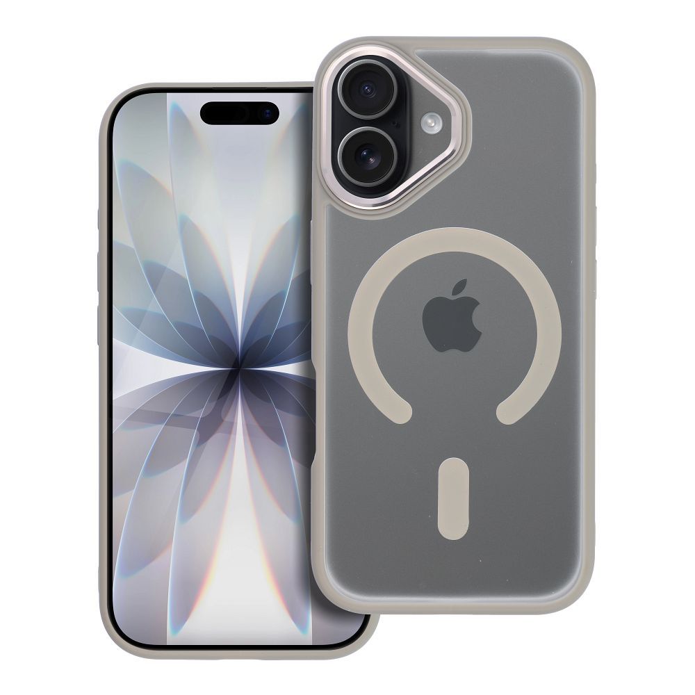 MATTE MAG COVER Ümbris compatible with MagSafe jaoks IPHONE 17 titanium