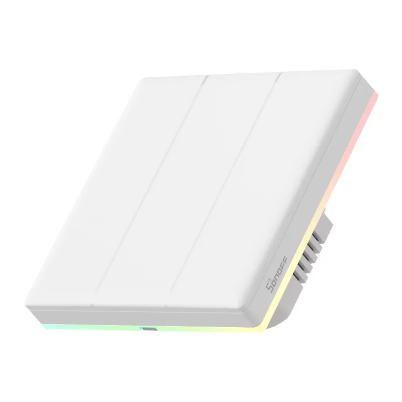 Nutikas WiFi Touch Seina Lüliti Sonoff TX T5 3C (3-channel)