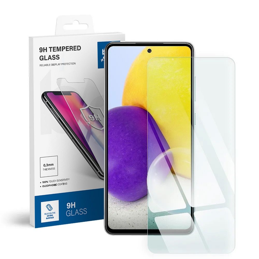 Закалённое стекло для Samsung Galaxy A72 LTE / 5G Blue Star