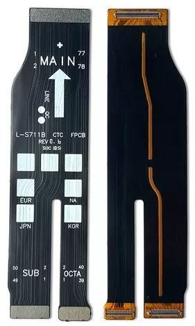 Flex kaabel Samsung S721 S24 FE 5G emaplaadiühendus (SUB-OCTA) originaal (service pack)