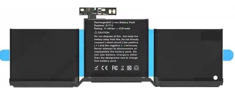 Originaal aku A1708/A1713 (MacBook Pro 3 Late 2016 - Mid 2017)