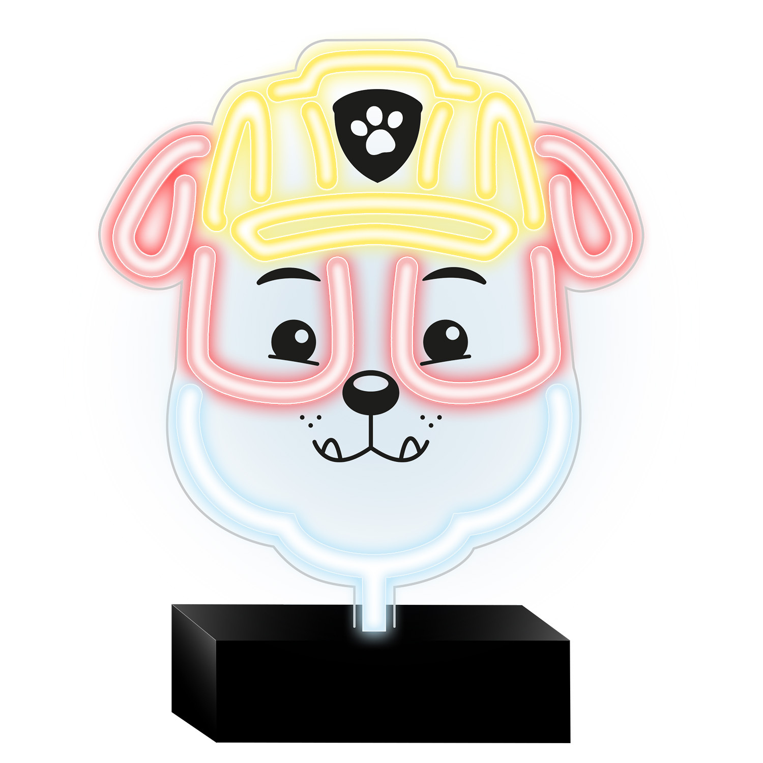 Neon LED on a alus Paw Patrol - Rubble OW-120446