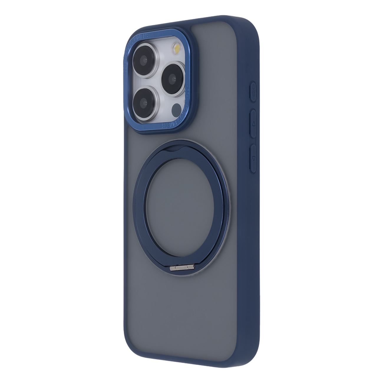 Secure Spinning Mag Ümbris jaoks iPhone 13 6,1" tumesinine
