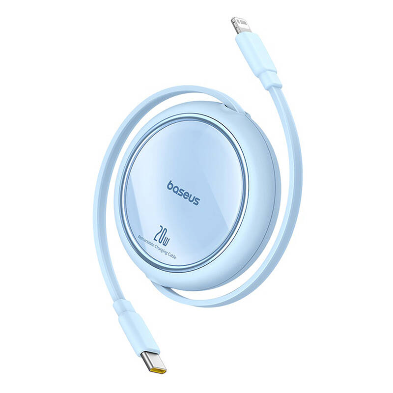 Кабель Baseus Free2Pull USB-C для Lightning 20W 1м (синий)