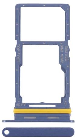 Лоток SIM-карты Samsung A176 A17 5G синий оригинальный (service pack)