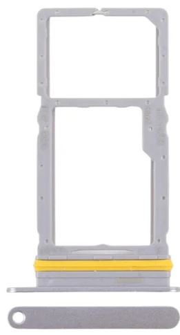 SIM card holder Samsung A175 A17 4G/A176 A17 5G Grey original (service pack)