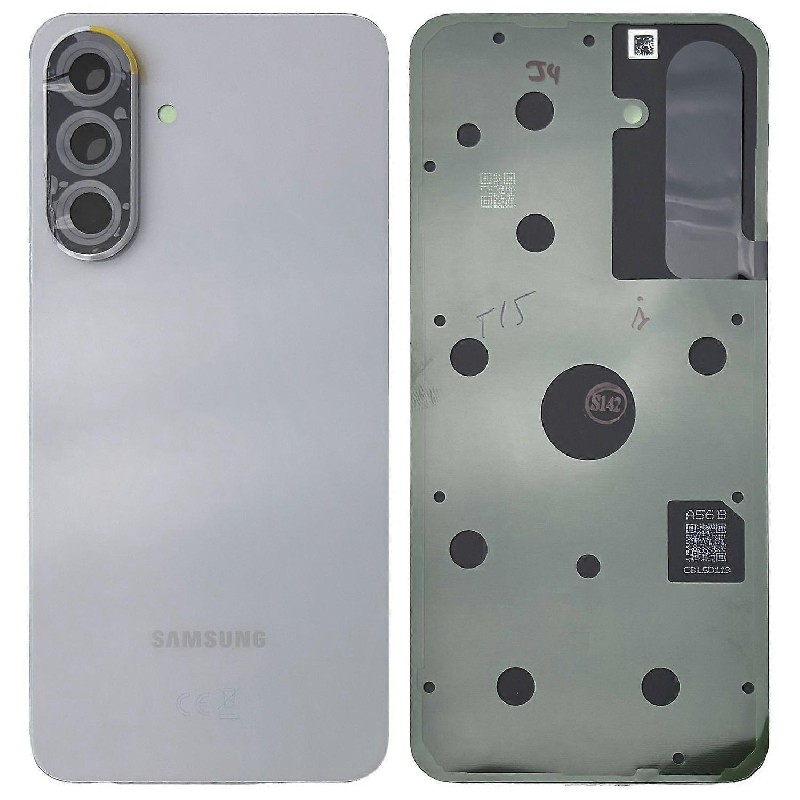 Back cover for Samsung A566 A56 5G Lightgrey original (service pack)