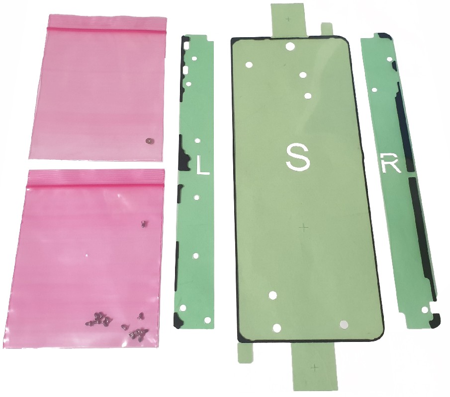 Kleebiste komplekt välisele LCD ekraanile Samsung F936 Z Fold4 5G originaal (teeninduspakett)