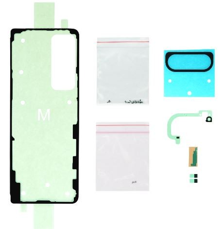 Kleebiste komplekt tagakaanele Samsung F946 Z Fold5 5G originaal (teeninduspakett)
