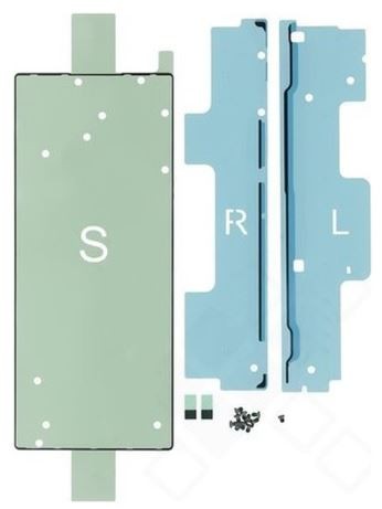 Kleebiste komplekt välisele LCD ekraanile Samsung F956 Z Fold6 5G originaal (teeninduspakett)
