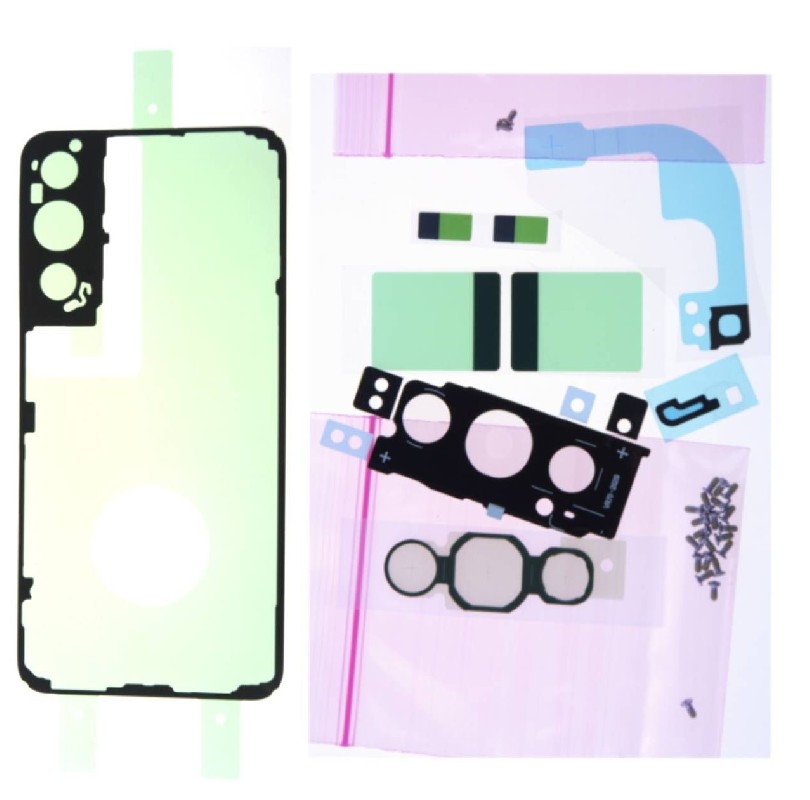 Kleebiste komplekt tagakaanele Samsung S901 S22 5G originaal (teeninduspakett)