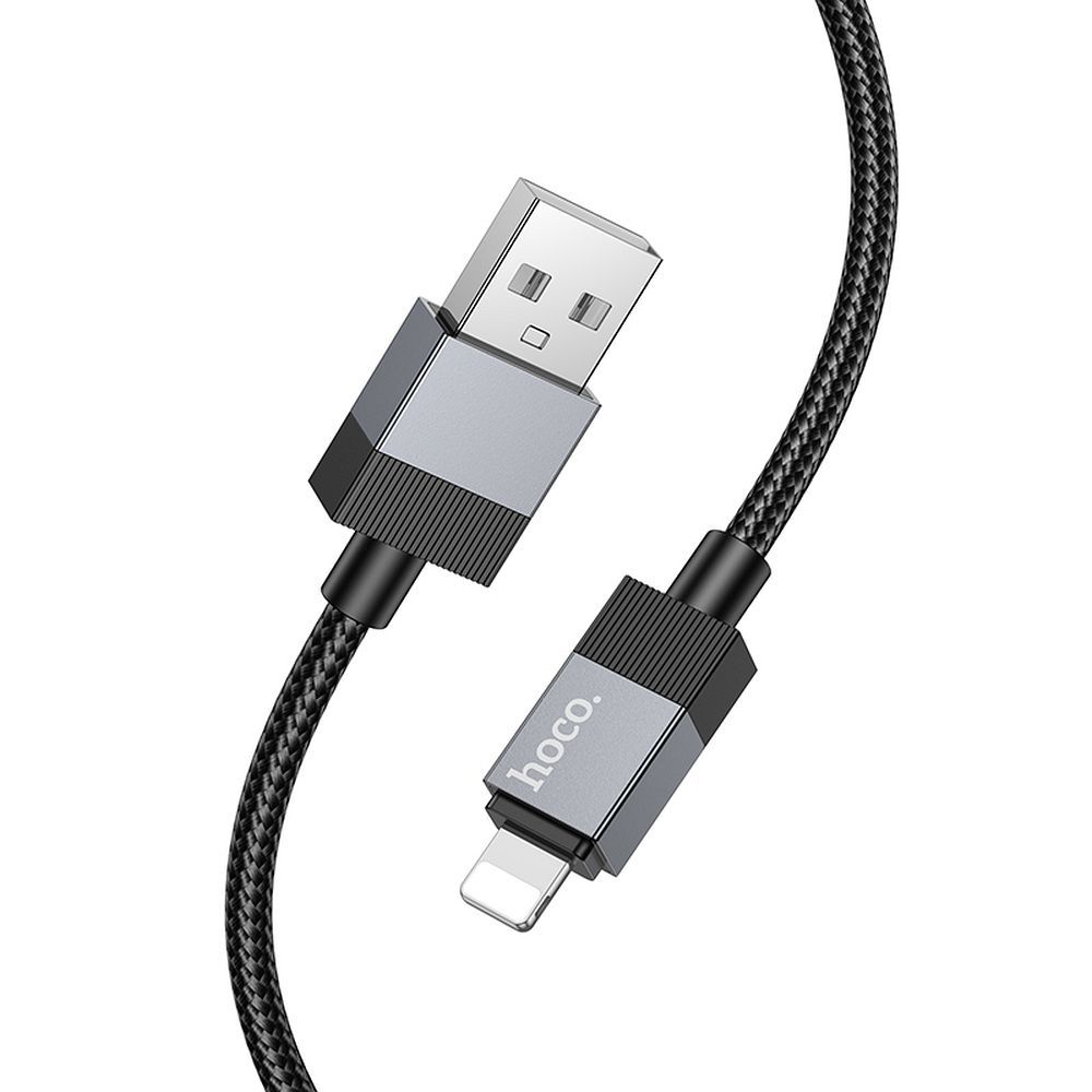 Kaabel USB A to Lightning Hoco 2,4A 1 m X110 must