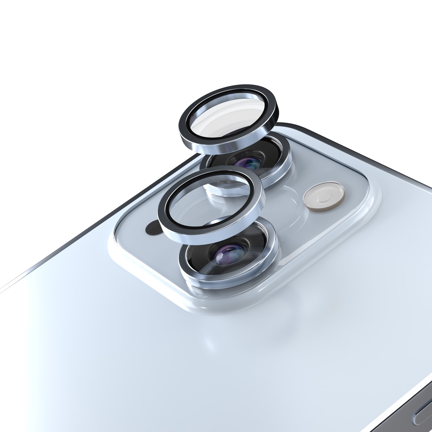 Etteri camera lens protector jaoks iPhone 15 / 15 Plus sinine