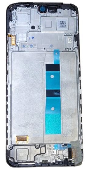 LCD ekraan Xiaomi Redmi Note 12 4G puuteekraaniga raamiga Onyx Grey originaal (kasutatud A klass)