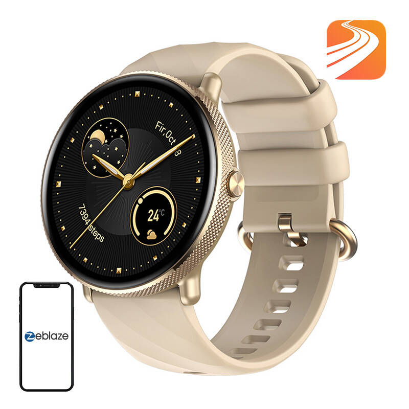 Zeblaze GTR 3 Pro Smartwatch (kuldne)