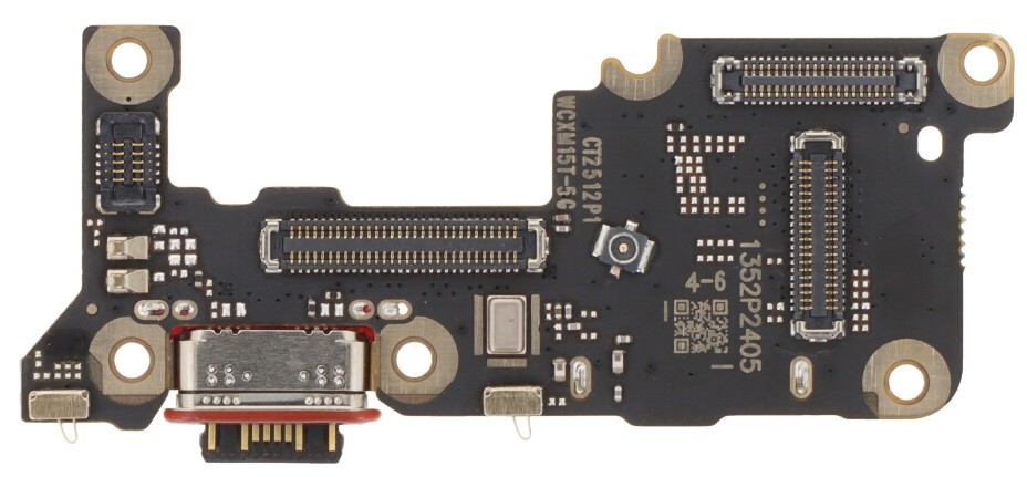 Flex Xiaomi 15T koos laadimisühendusega ja mikrofoniga, SIM-kaardi kontakt originaal (hoolduspakett)