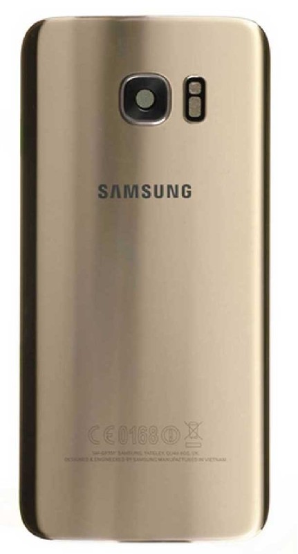 Tagakaas Samsung G935F S7 Edge Gold Platinum originaal (kasutatud, Grade A)