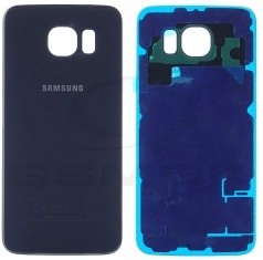 Tagakaas Samsung G920F S6 Black Sapphire (ilma kaamera läätseta) originaal (kasutatud, Grade A)